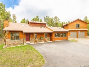 house and garage