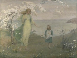 A Vision of Spring - Thomas Millie Dow
