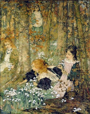The Coming of Spring - E.A. Hornel