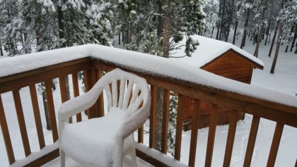 May snow deck