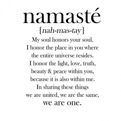 namaste