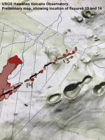 kilauea may 8 fissure map