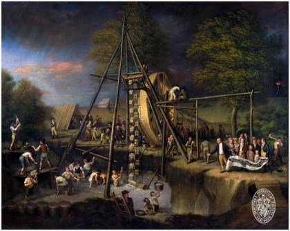Exhumation of the Mastodon: Peale, Charles Willson, 1741-1827. 