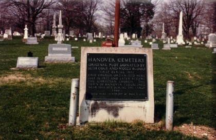 hanover cemetery