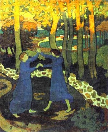 Maurice Denis Jacob Wrestling with the Angel