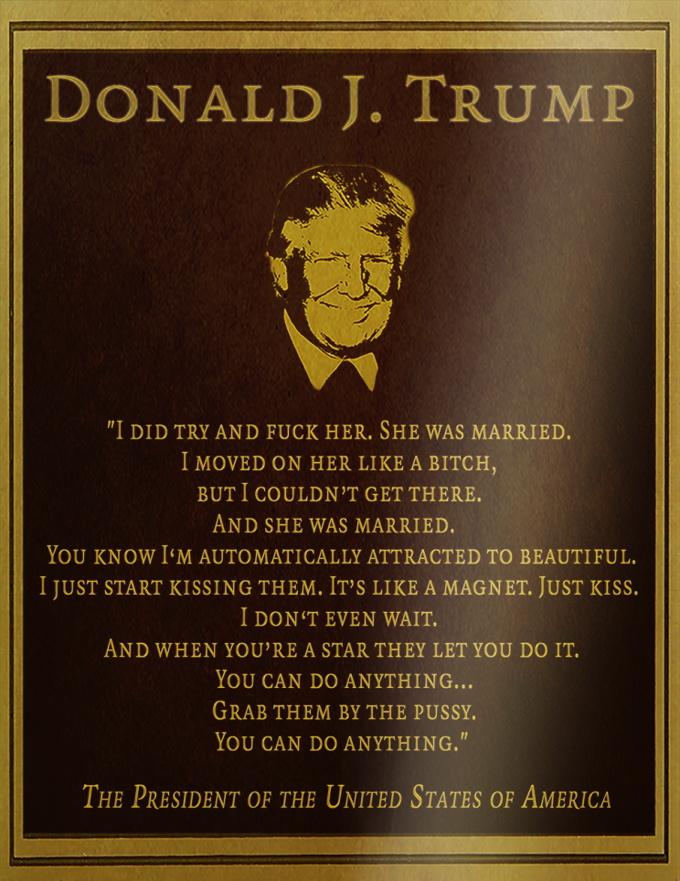 trump poster