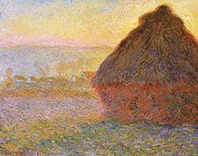 Claude_Monet_-_Claude Monet, Haystacks, (sunset), 1890–1891, Museum of Fine Arts, Boston