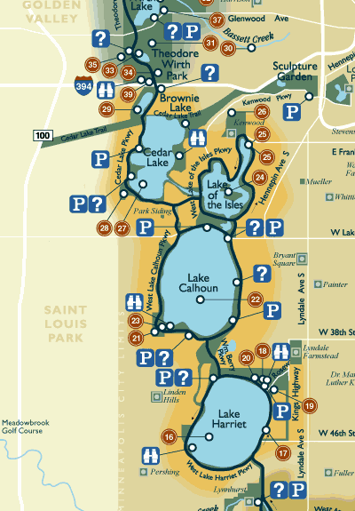 Minneapolis lakes